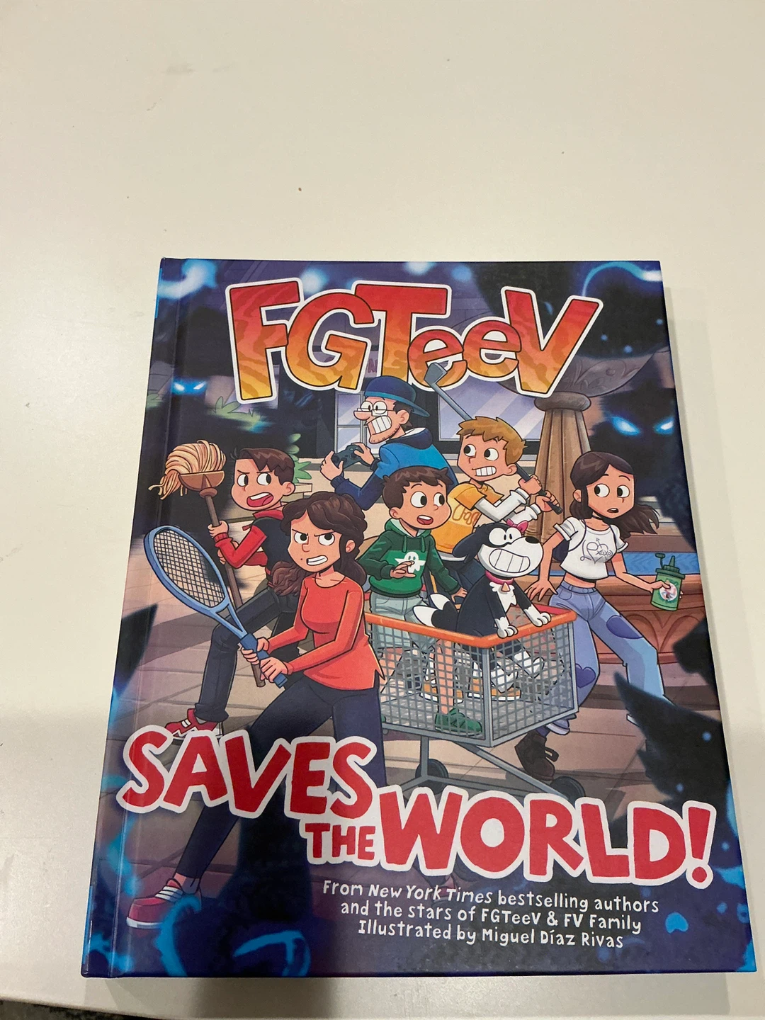 FGTeeV Saves the World! Book