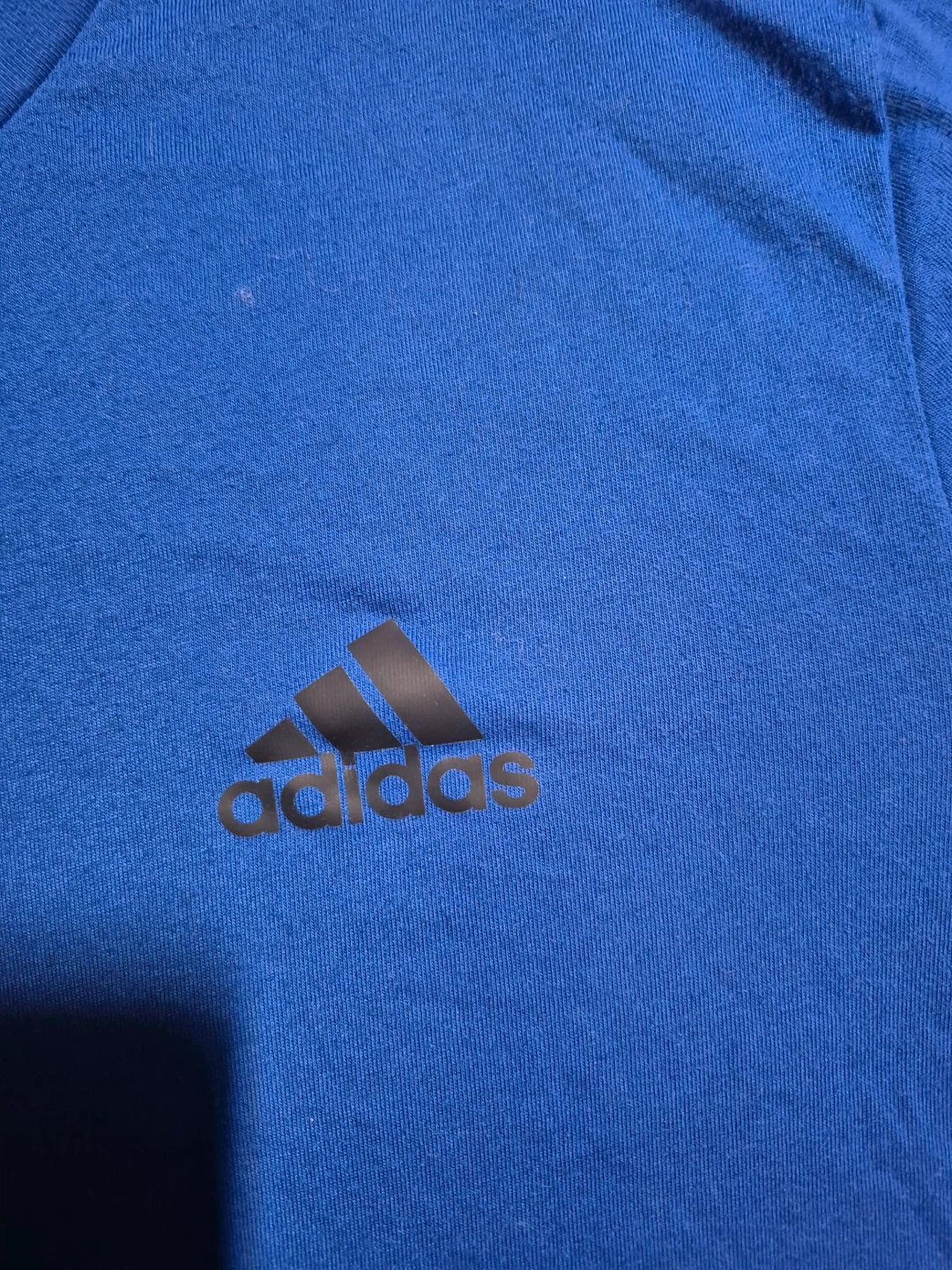 Plain blue adidas t shirt - photo 2