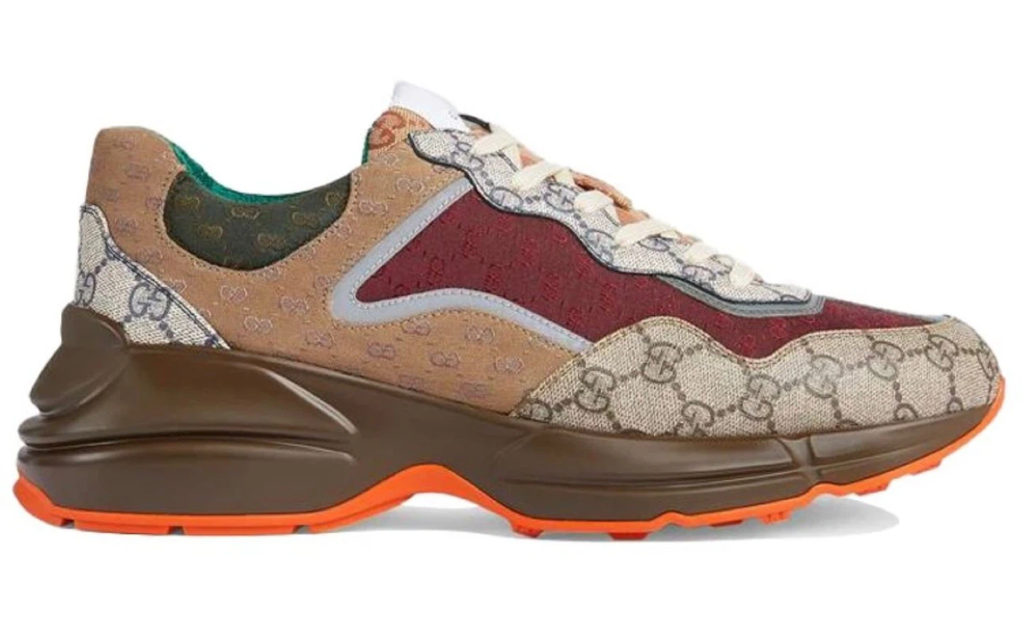 Gucci Beige/Brown Chunky Sneakers - photo 4