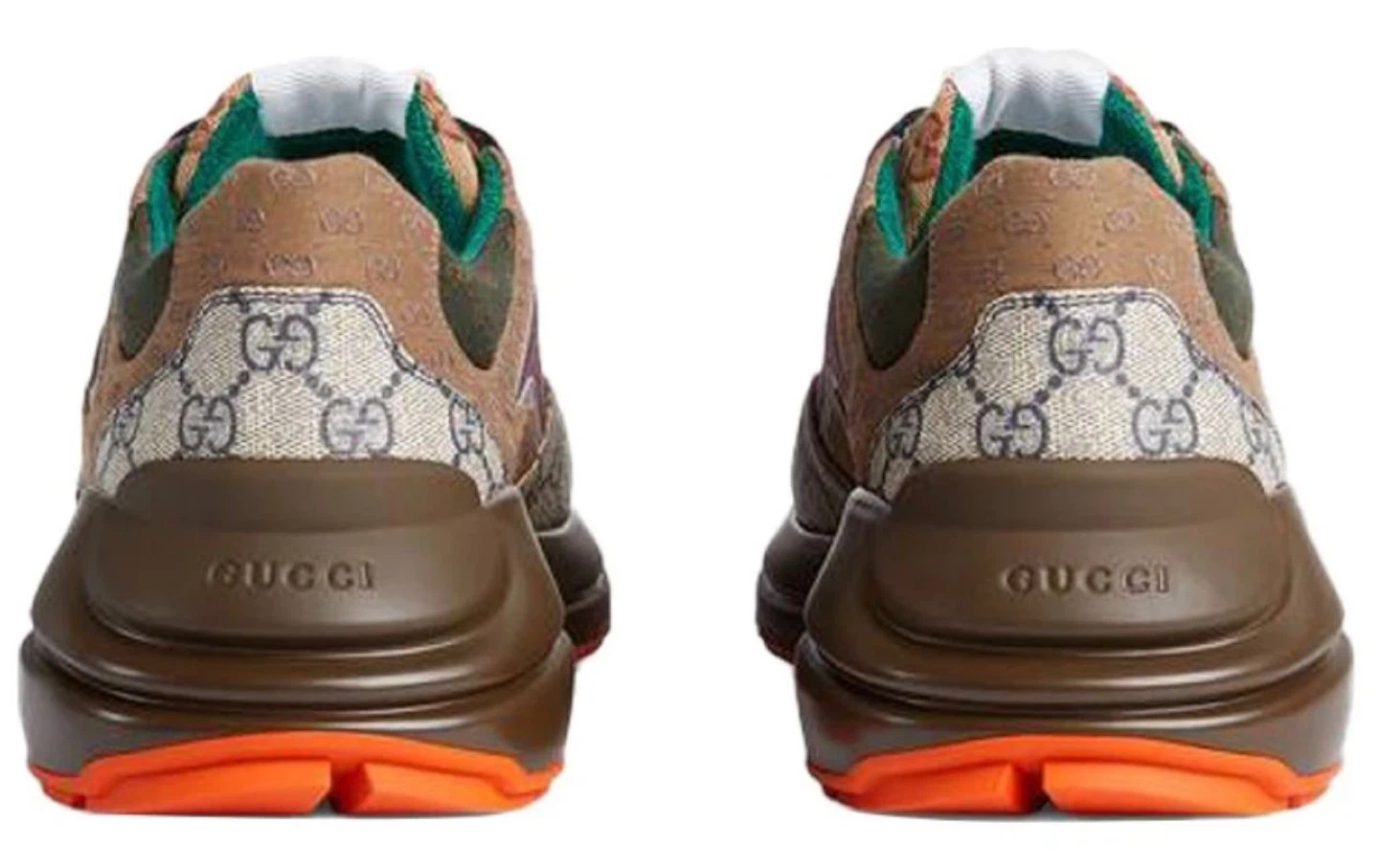 Gucci Beige/Brown Chunky Sneakers - photo 3