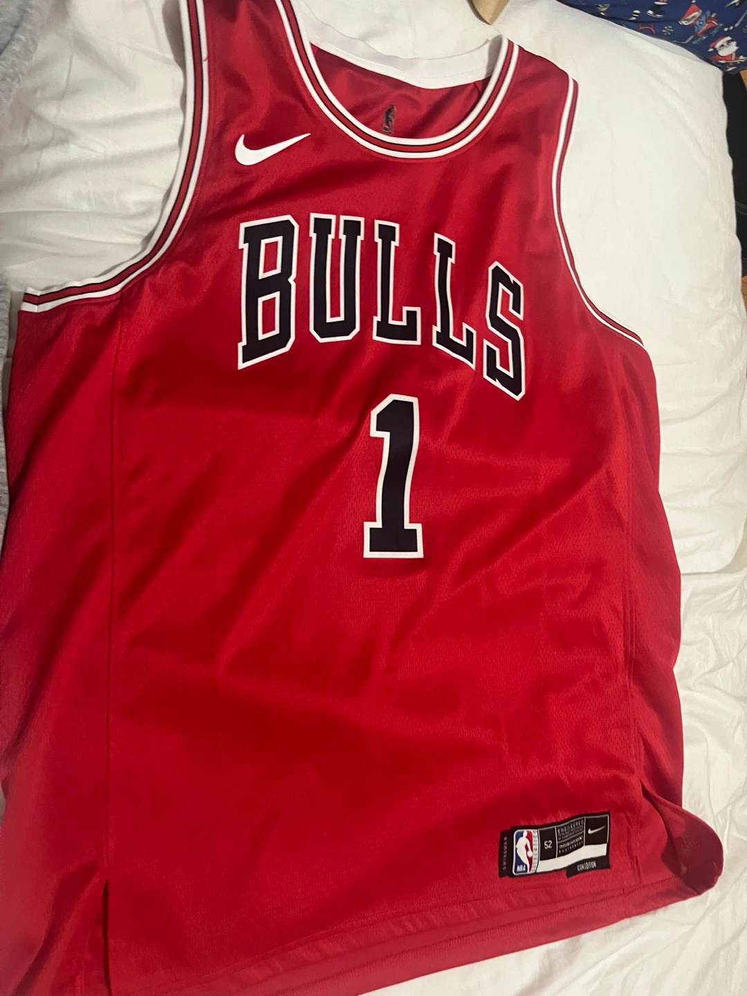 Chicago Bulls Rose #1 Jersey - Size 52