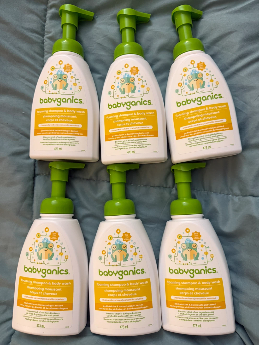 Babyganics Foaming Shampoo & Body Wash 473 mL