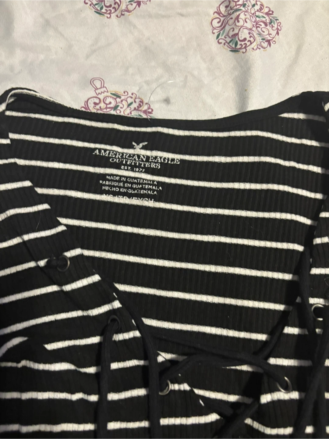 American Eagle Outfitters Striped Top - photo 2