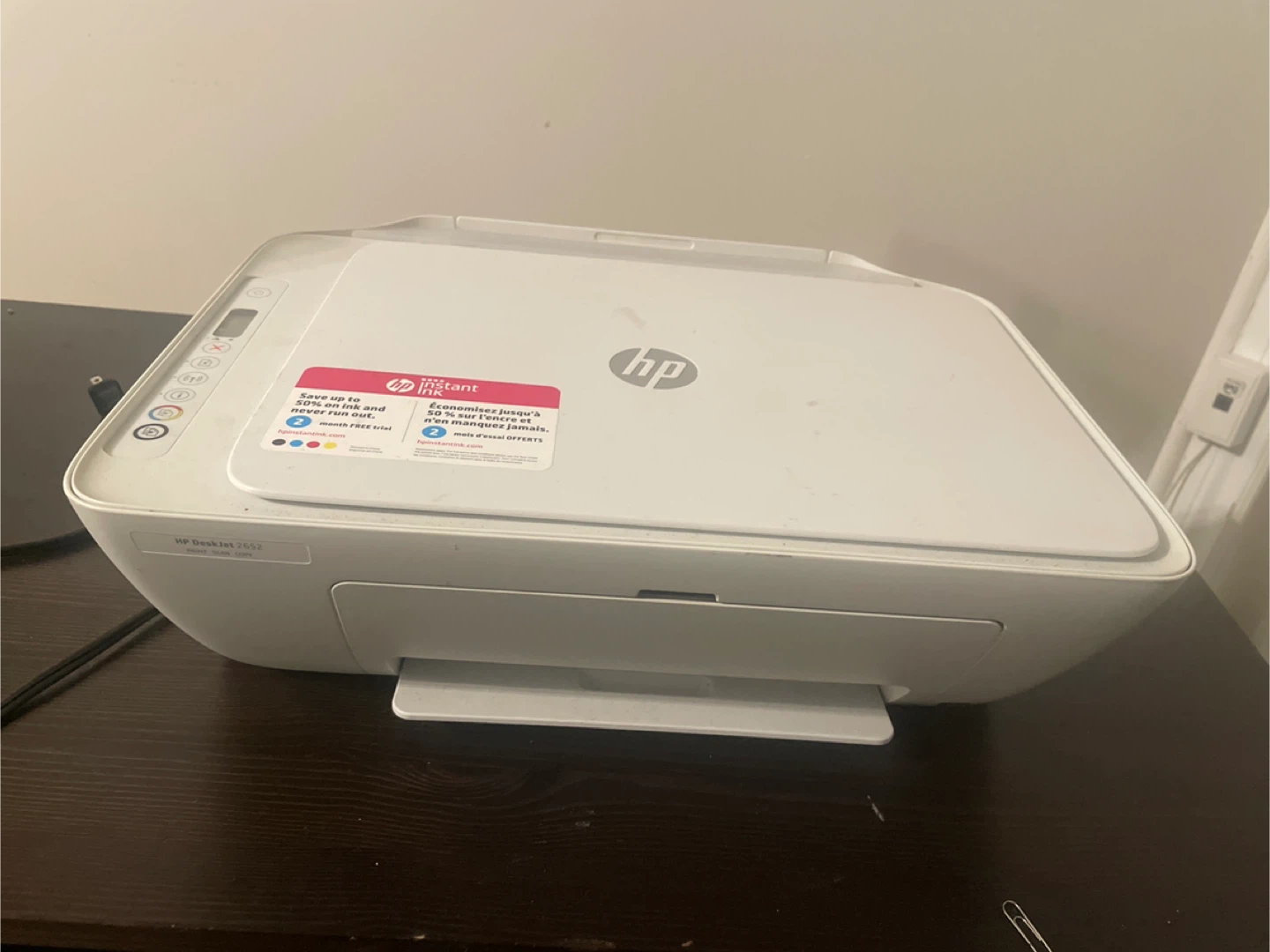HP DeskJet 2652 Printer - photo 2