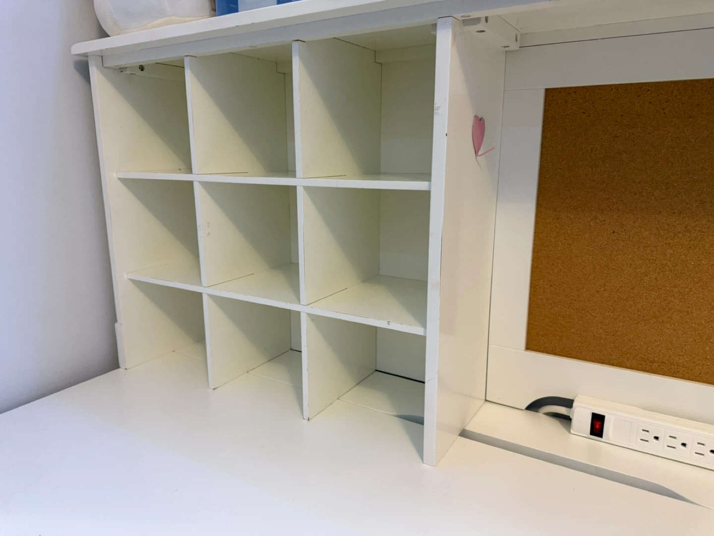 Pottery Barn table shelf Hutch- White - photo 3