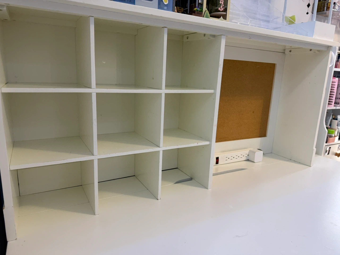 Pottery Barn table shelf Hutch- White - photo 2