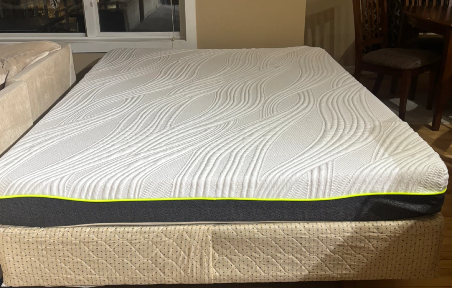 Queen Mattress, Box Spring & Bed Frame