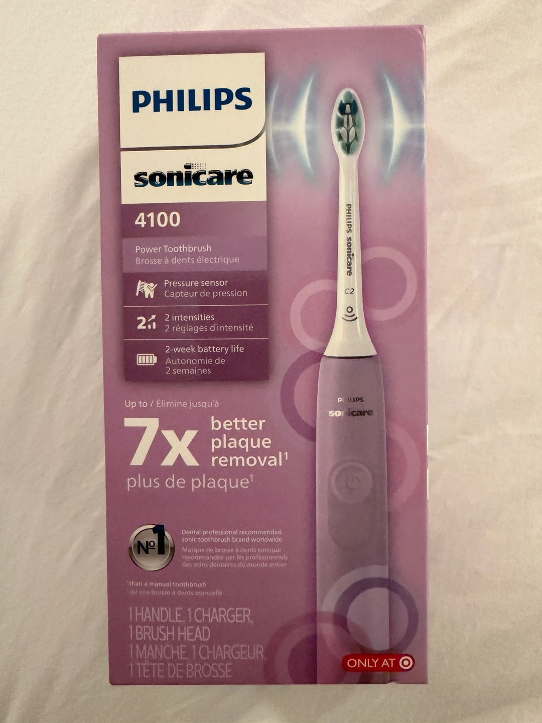 Philips Sonicare 4100 Rechargeable Toothbrush - Lush Lilac - photo 2
