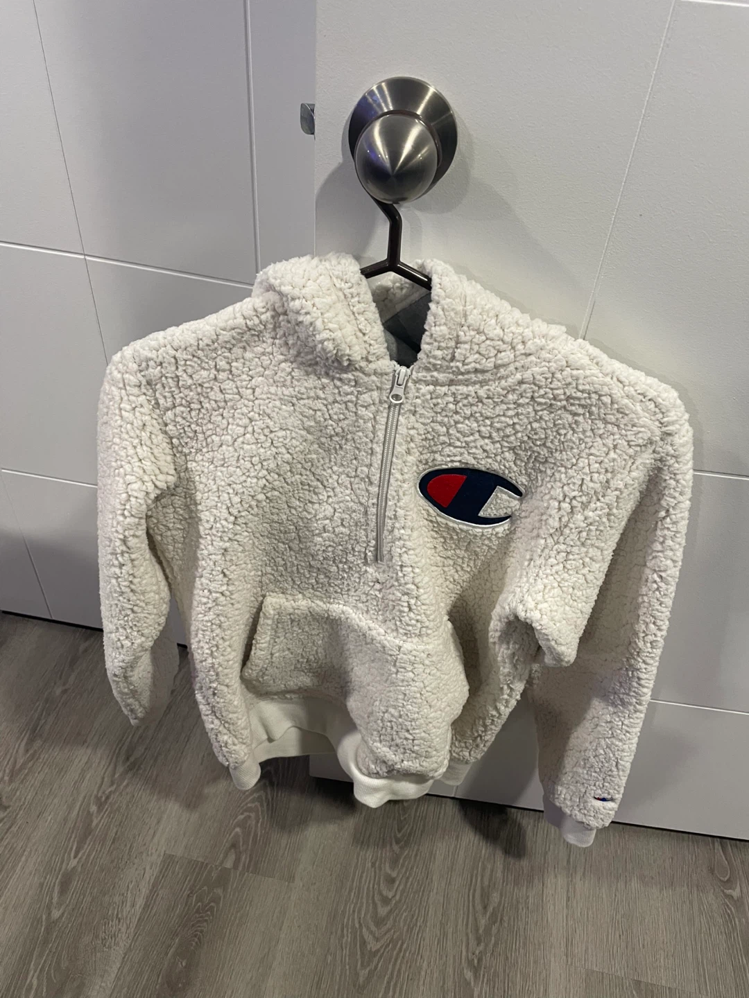 Champion Sherpa Hoodie - White