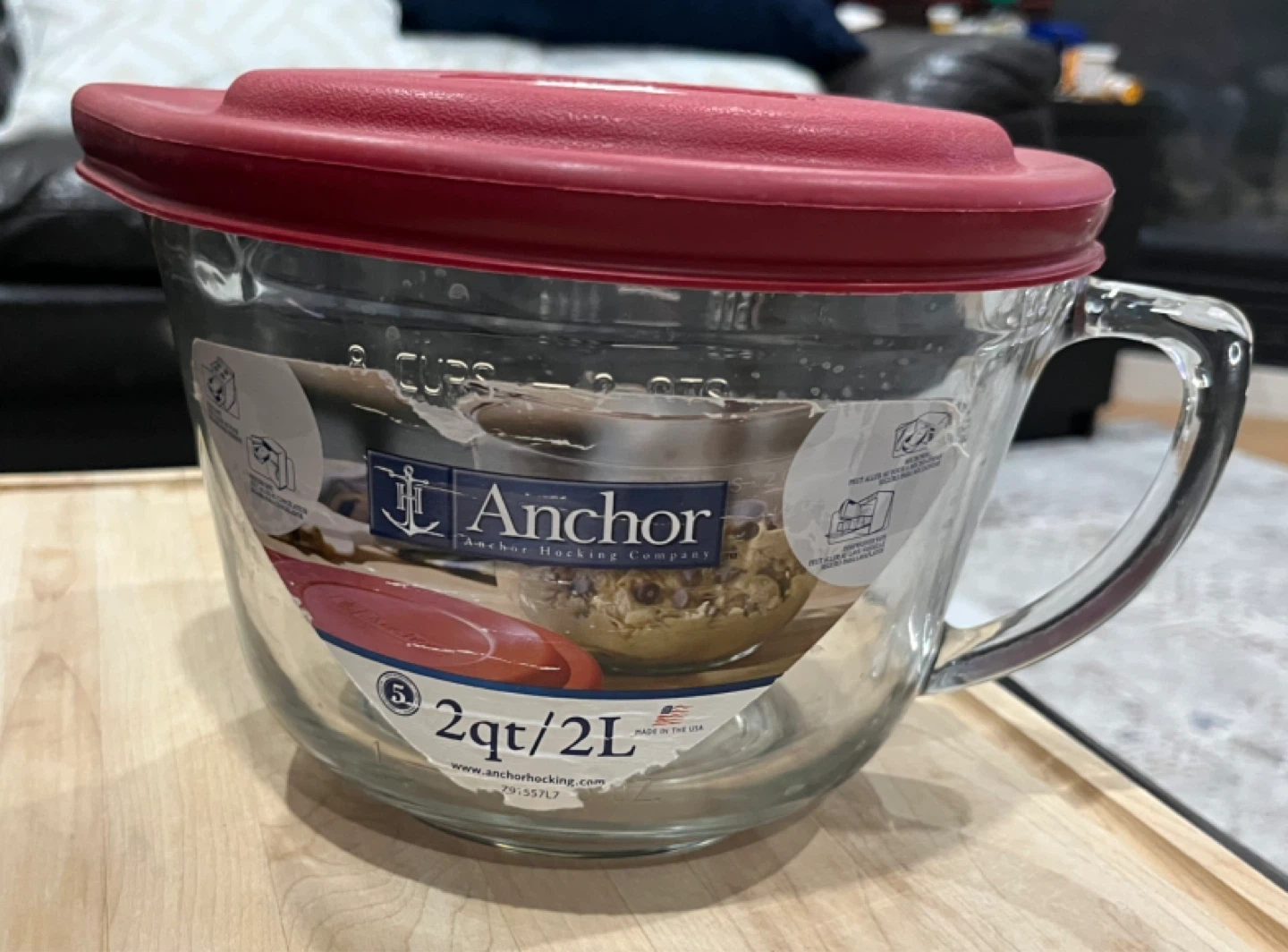 Glass Batter Bowl