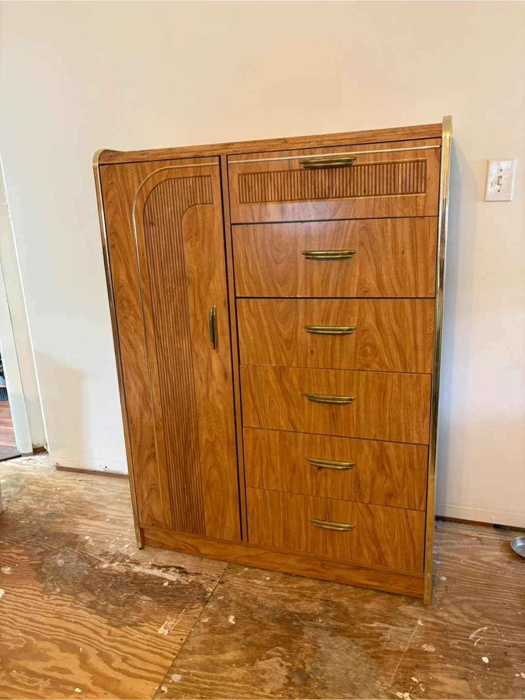 Vintage Wood Bedroom Set