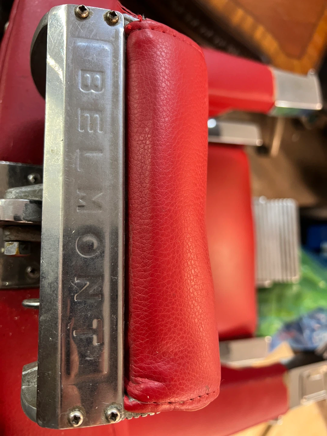Belmont Barber Chair - Red