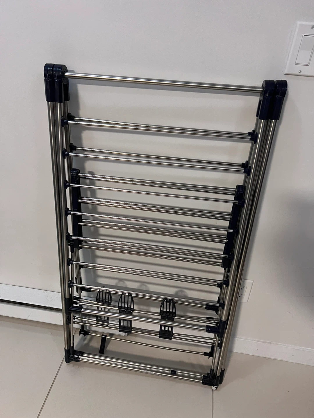 Folding Clothes Drying Rack - photo 2