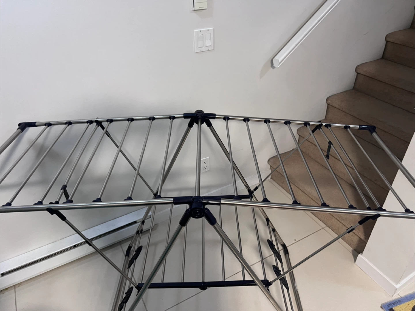 Folding Clothes Drying Rack