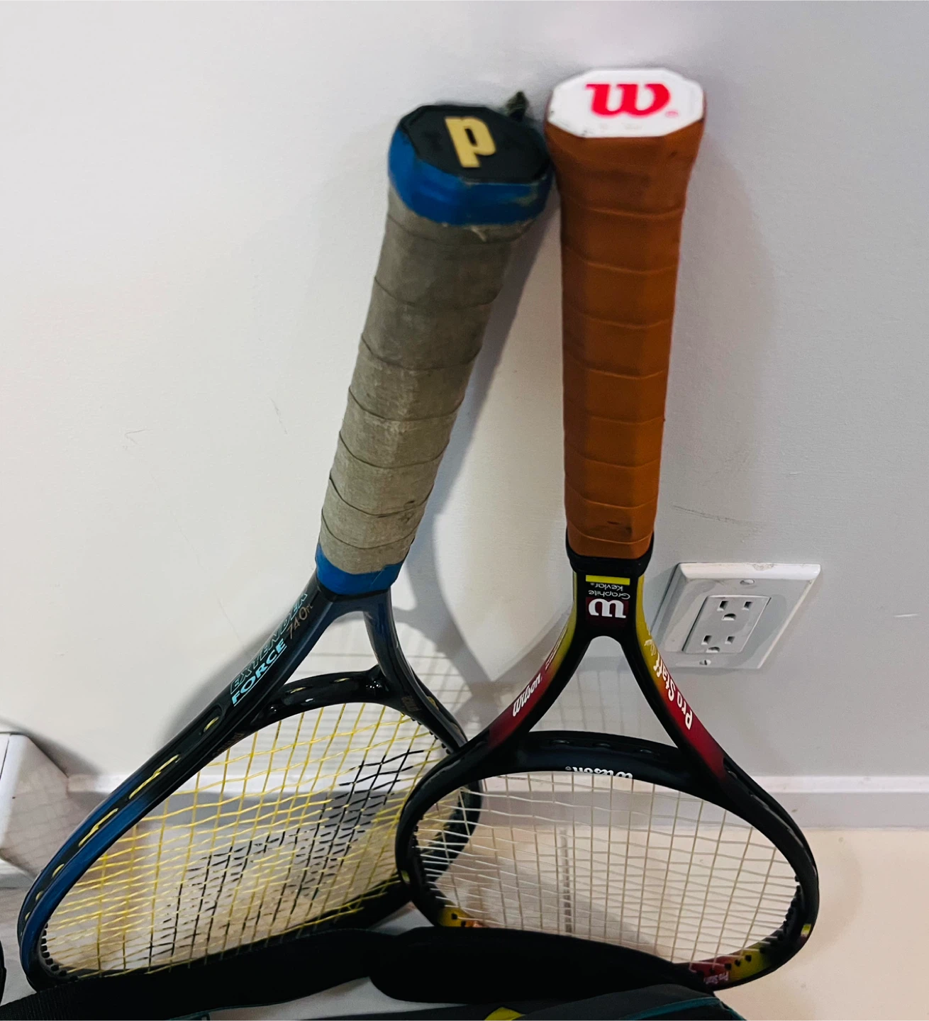 Wilson Pro Staff Law & Prince Force 110 Tennis Racquets - photo 2