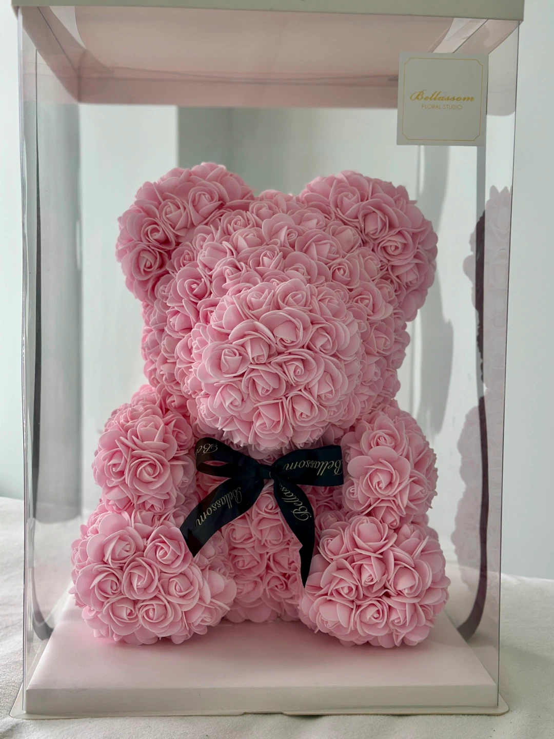 Perfect Valentine’s Day gift! Bellassom Rose Bear - Pink