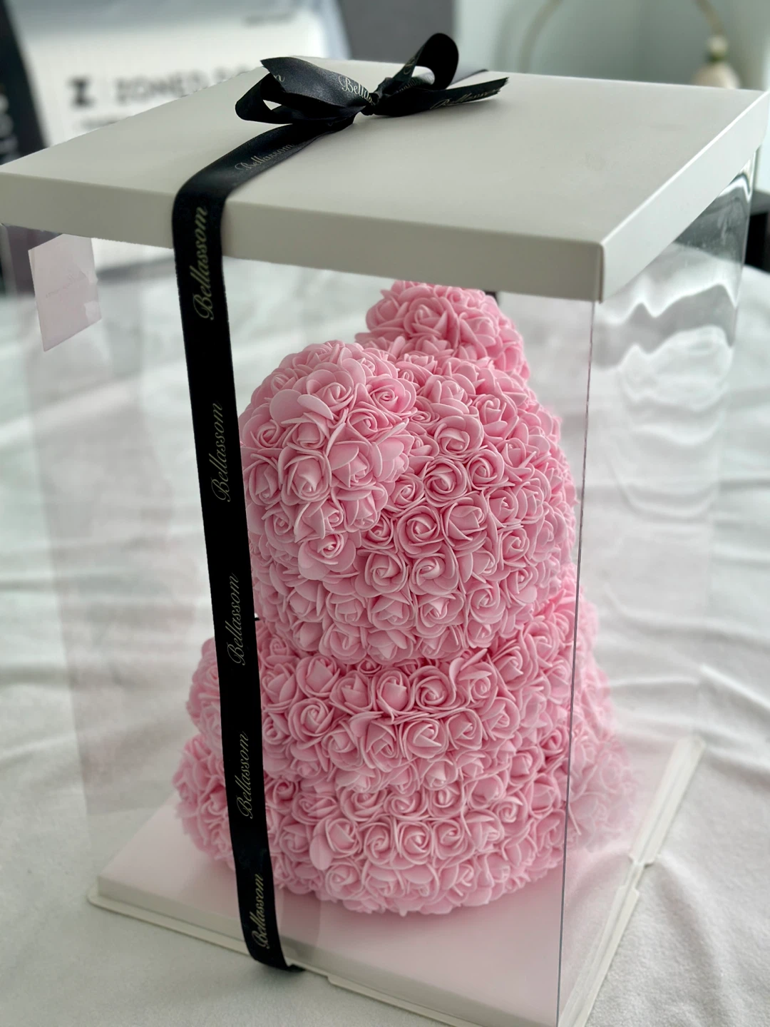 Perfect Valentine’s Day gift! Bellassom Rose Bear - Pink - photo 3