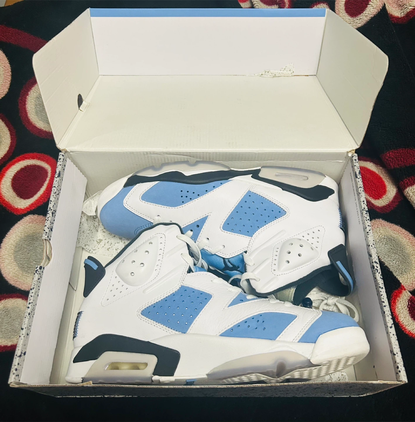 Air Jordan 6 Retro UNC - photo 2