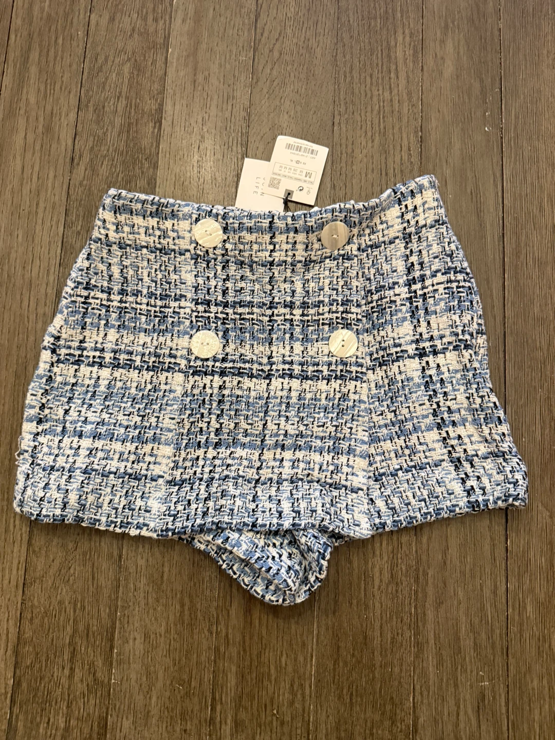 Zara Tweed Skort - Size M