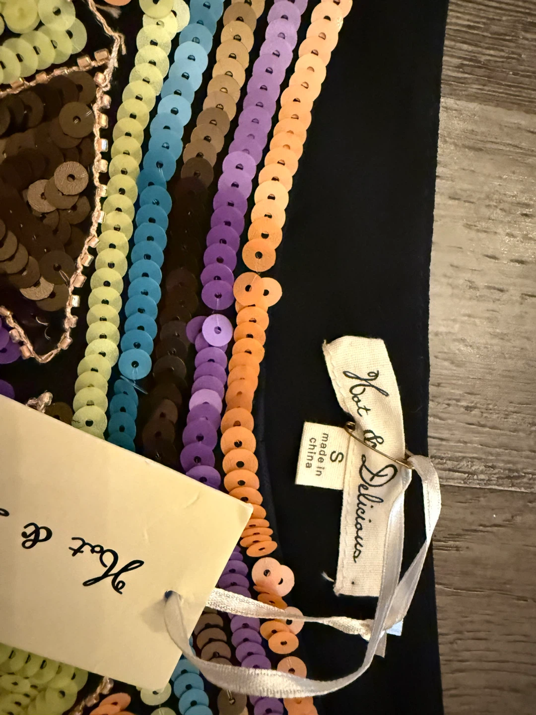 Hot & Delicious Sequin Skirt - Size S - photo 2