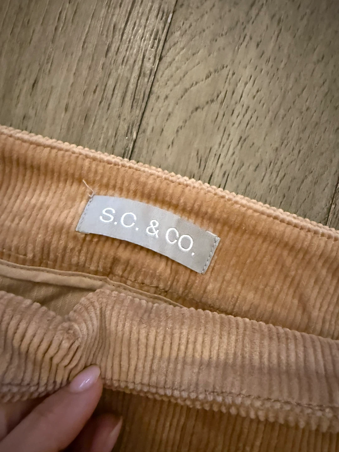 S.C. & CO. Corduroy Skirt - photo 2
