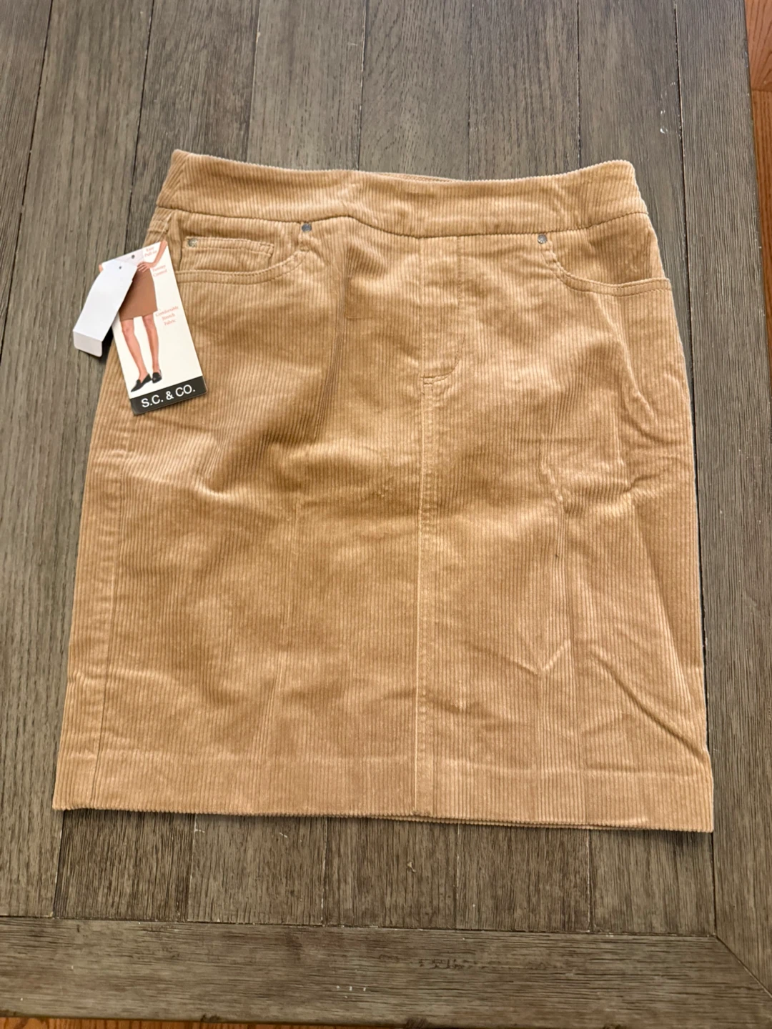 S.C. & CO. Corduroy Skirt