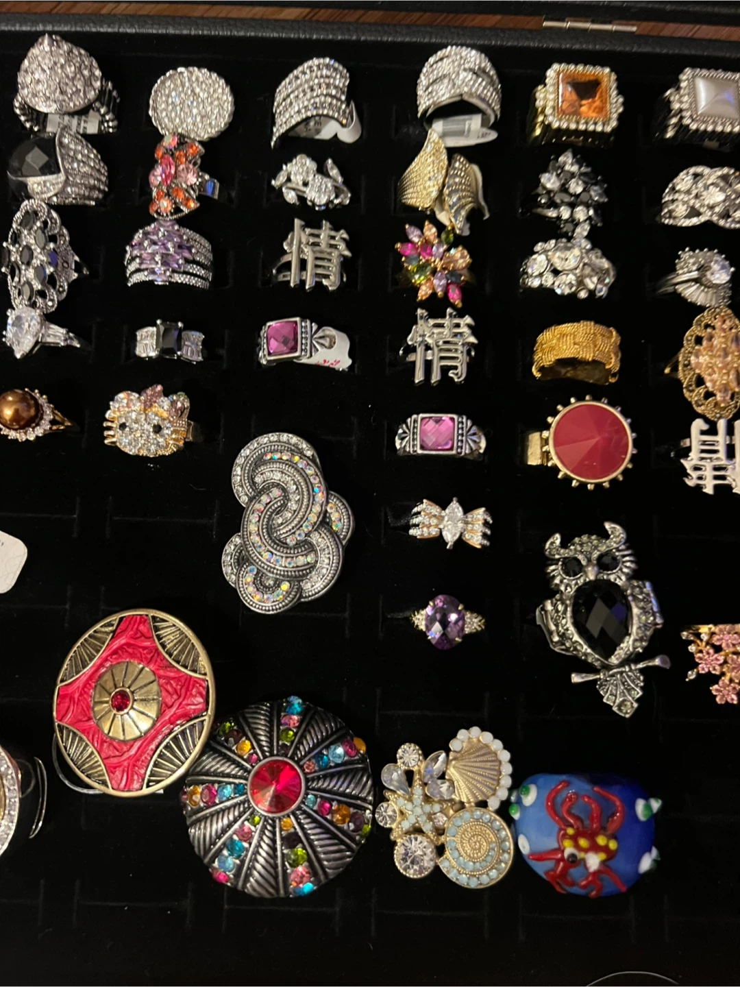 LADIES FASHION RINGS AND PINS, $5 EACH - photo 5