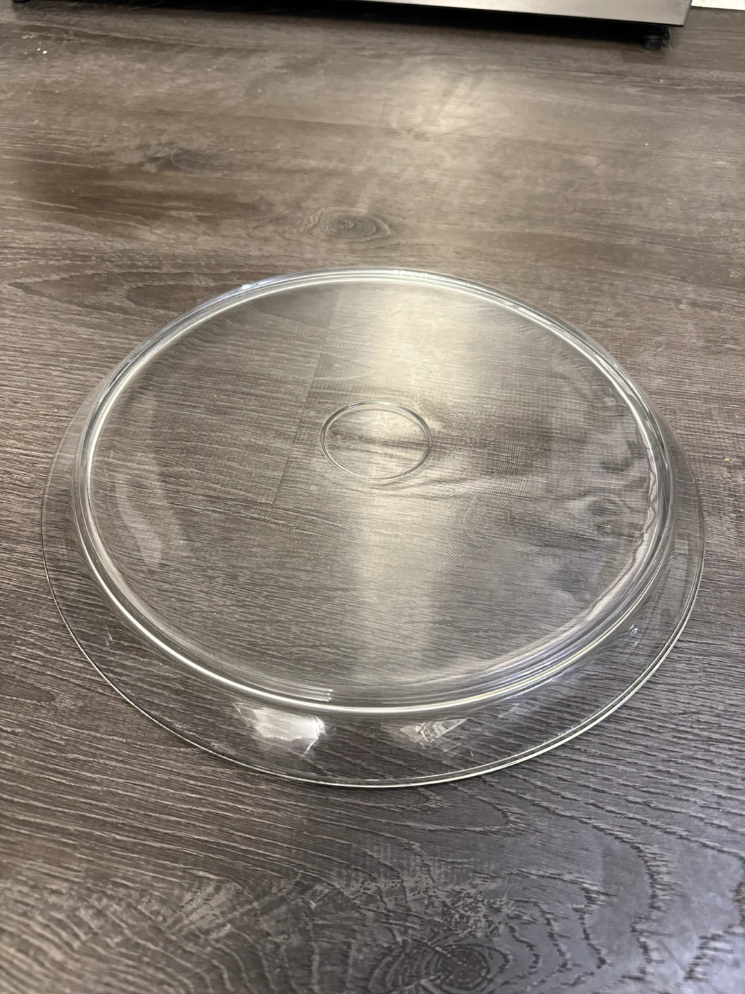 Clear Glass Serving Plate - photo 2