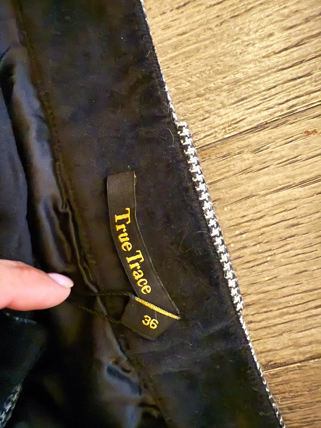 True Trace Houndstooth Pants - Size 36 - photo 2