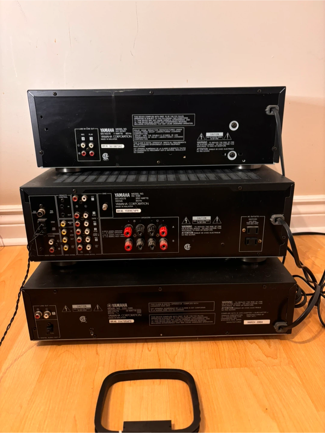 Yamaha Natural Sound Stereo System – 3 Piece - photo 5