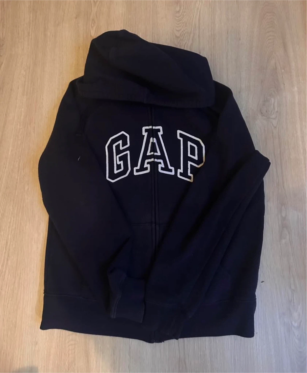 GAP Navy Blue Zip-Up Hoodie