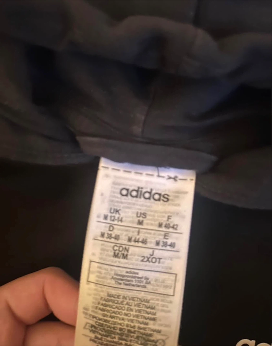 Addidas black hoodie - photo 2