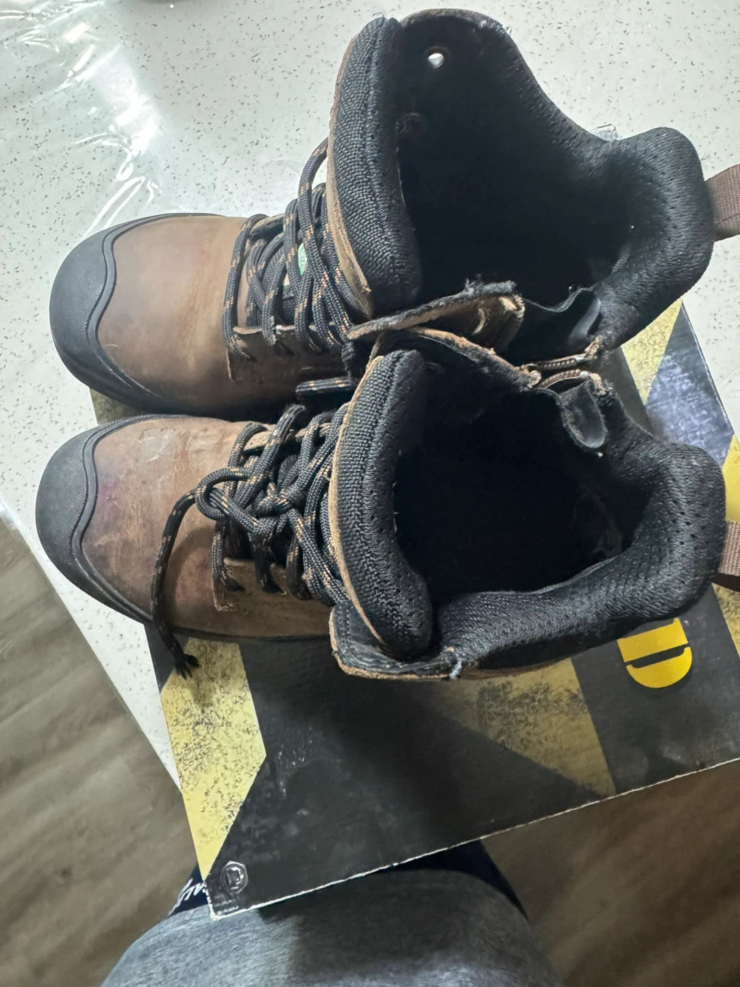Workload Storm Brown Work Boots - Size 6 - photo 3