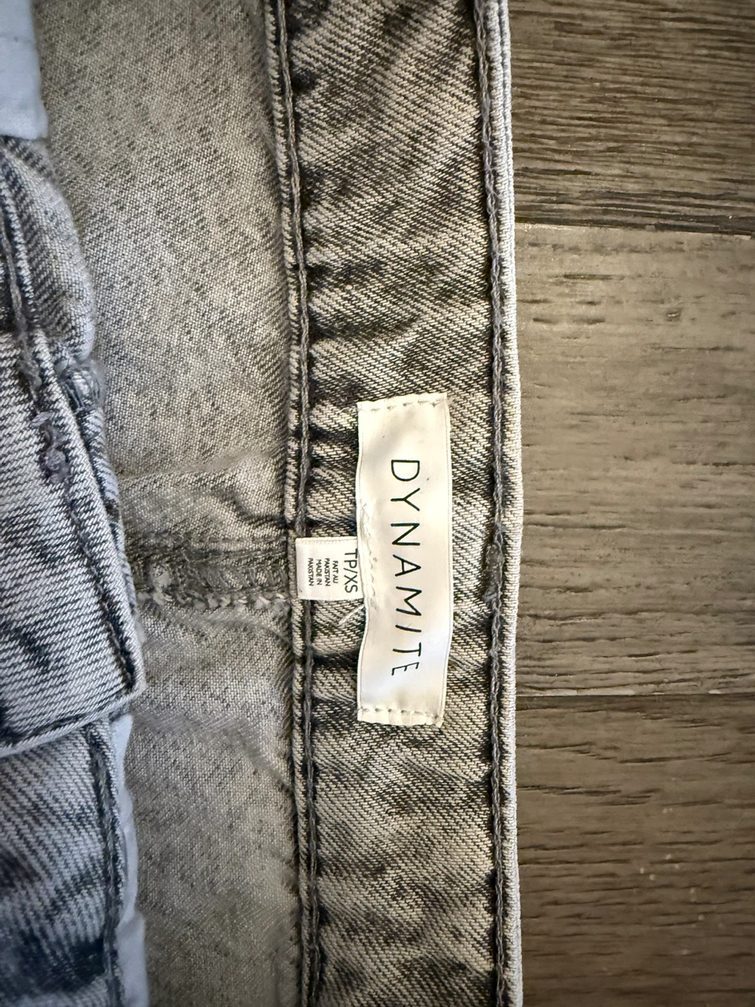 Dynamite Grey Denim Midi Skirt - 1PXs - photo 2