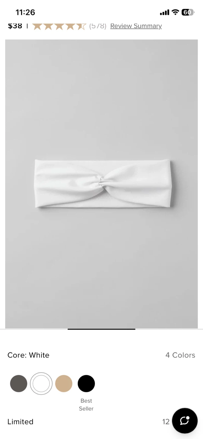 Alo Airlift Headband - Core White - photo 2