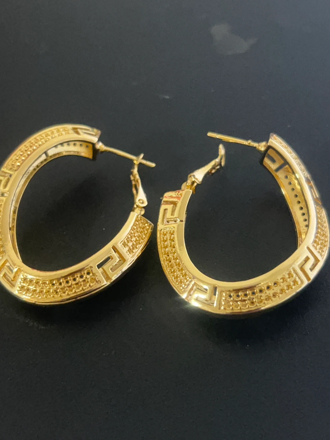 Gold Hoop Earrings
