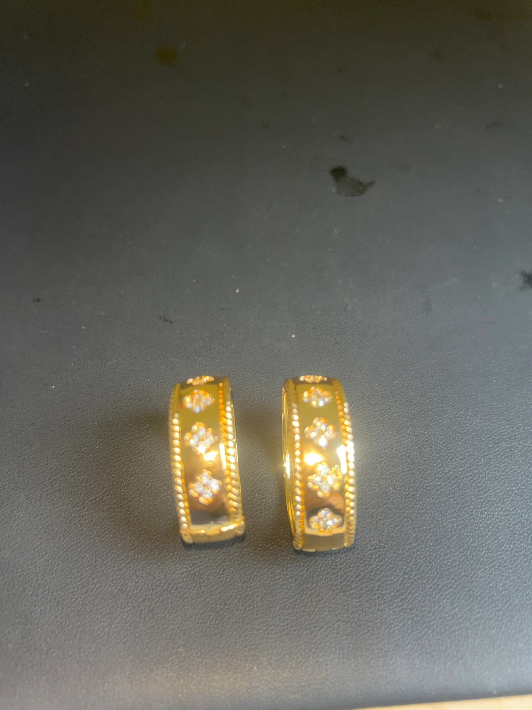 Gold Hoop Earrings - photo 2