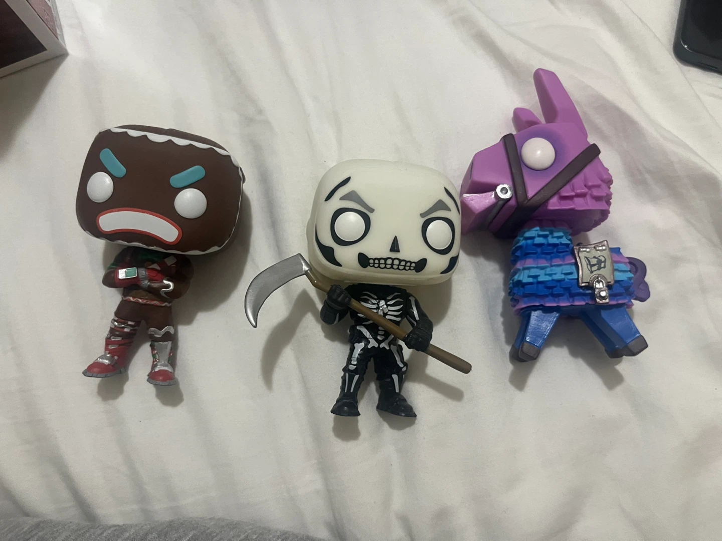 Fortnite Funko Pops - Gingerbread, Skull Trooper, Llama