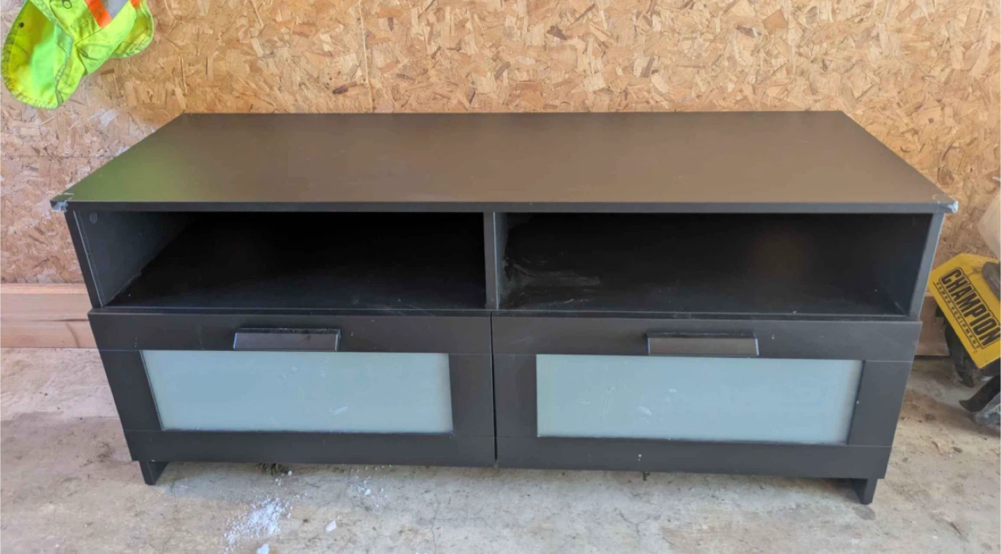 IKEA Brimnes TV Bench, Black
