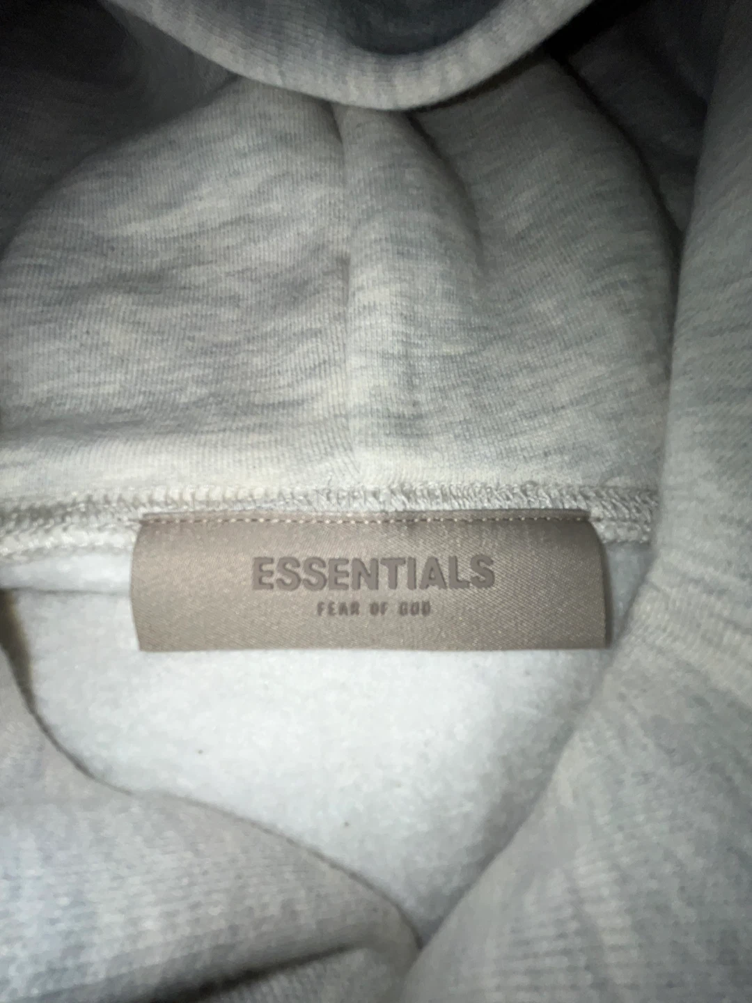 Authentic Essentials Fear of God Hoodie - Light Oat XS,S,M,L,XL - photo 5