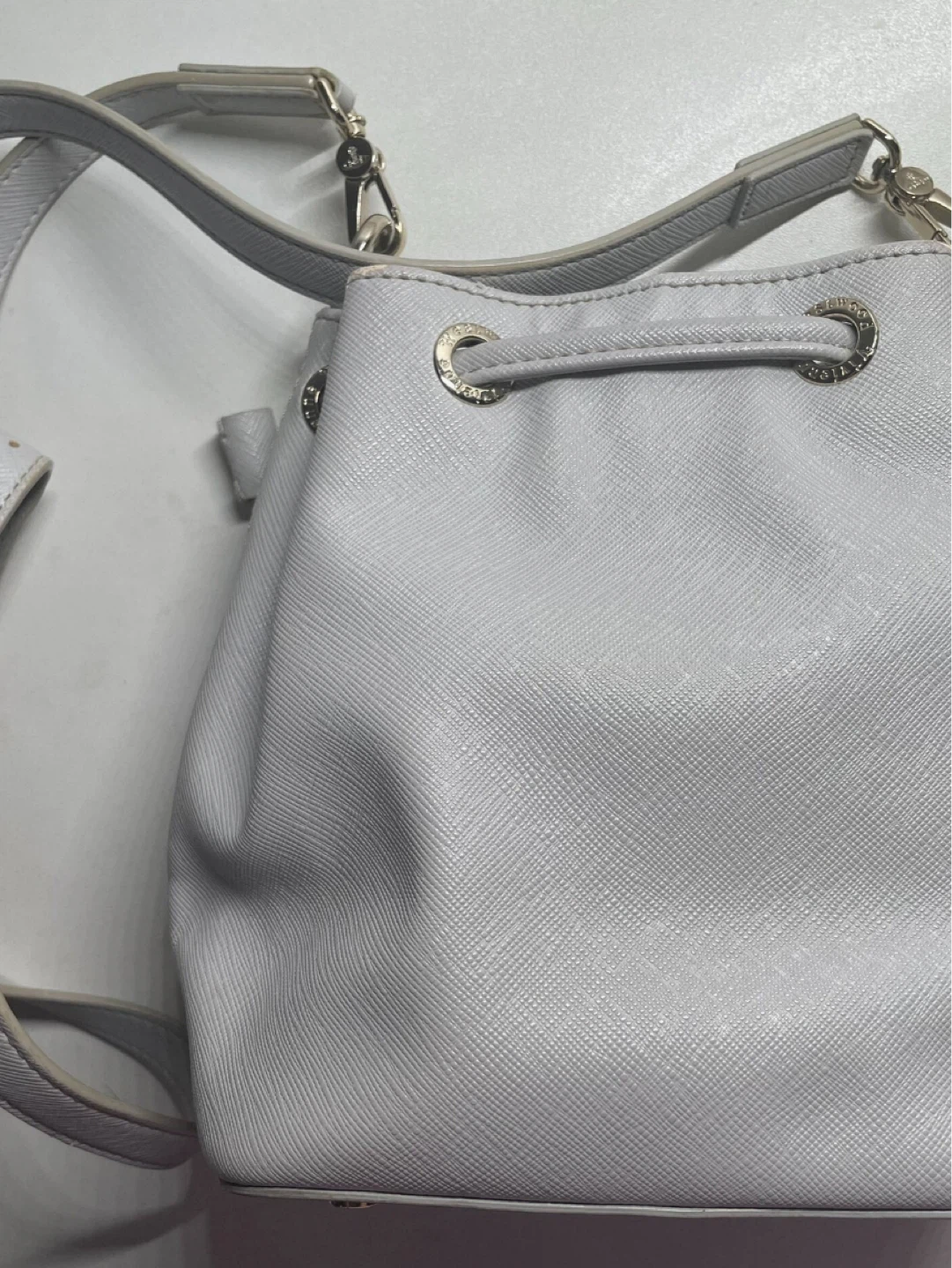 Vivienne Westwood Grey Leather Bucket Bag - photo 4