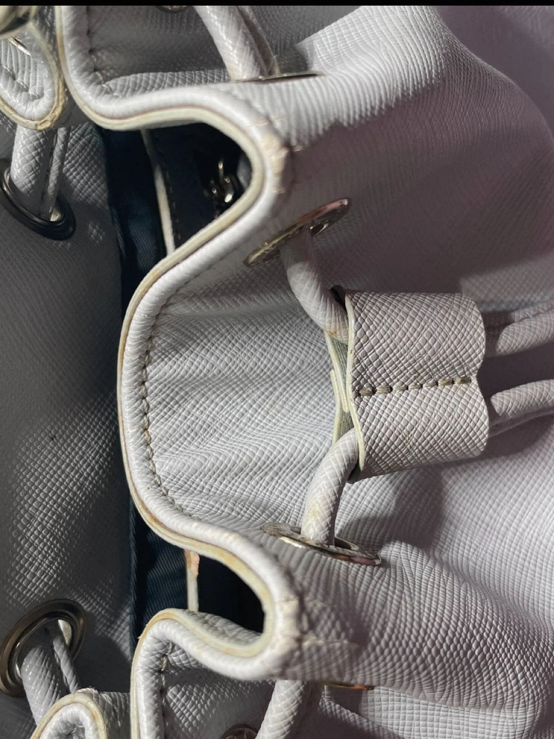 Vivienne Westwood Grey Leather Bucket Bag - photo 5