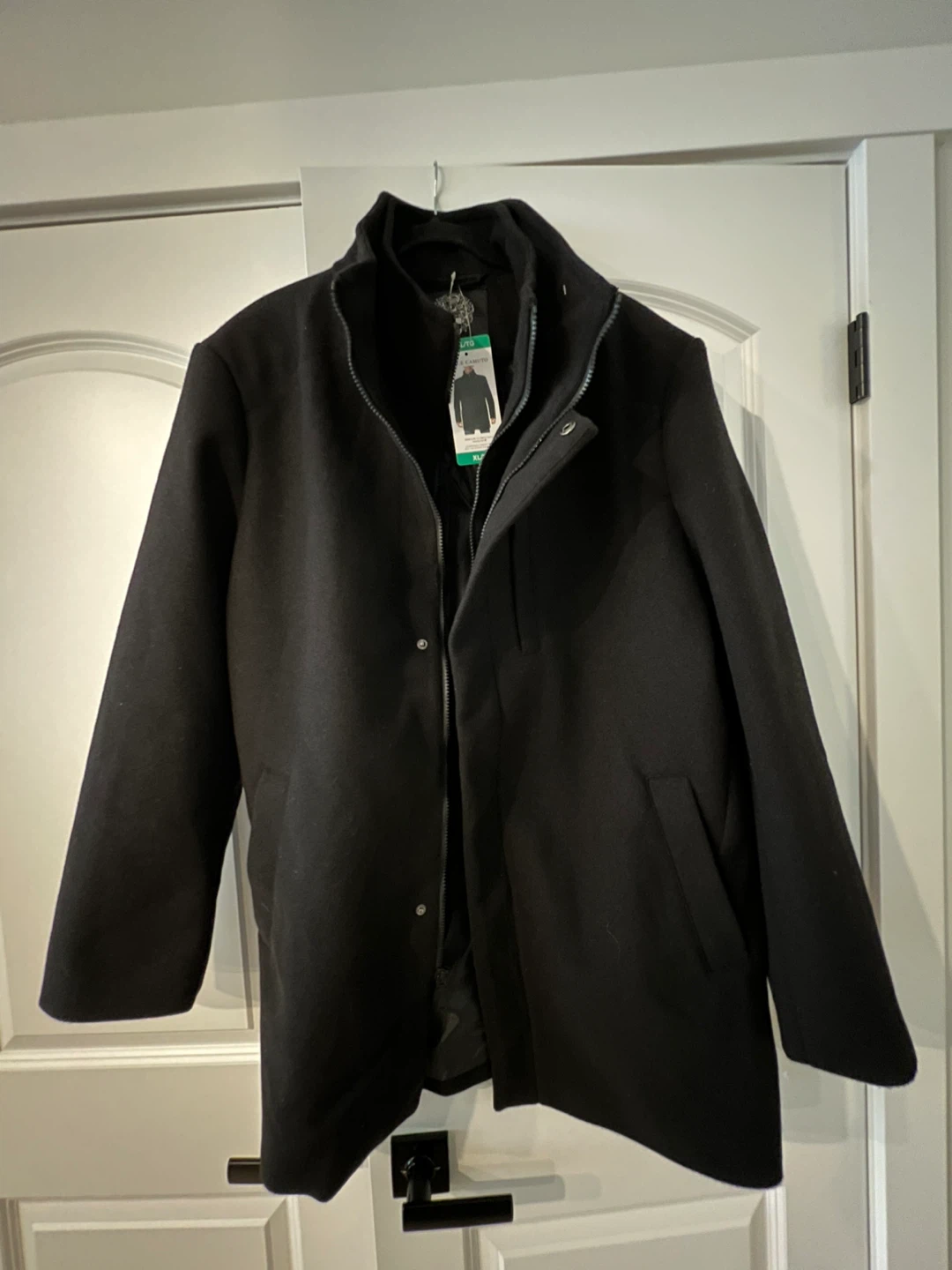 Vince Camuto Black Men's Coat - XL