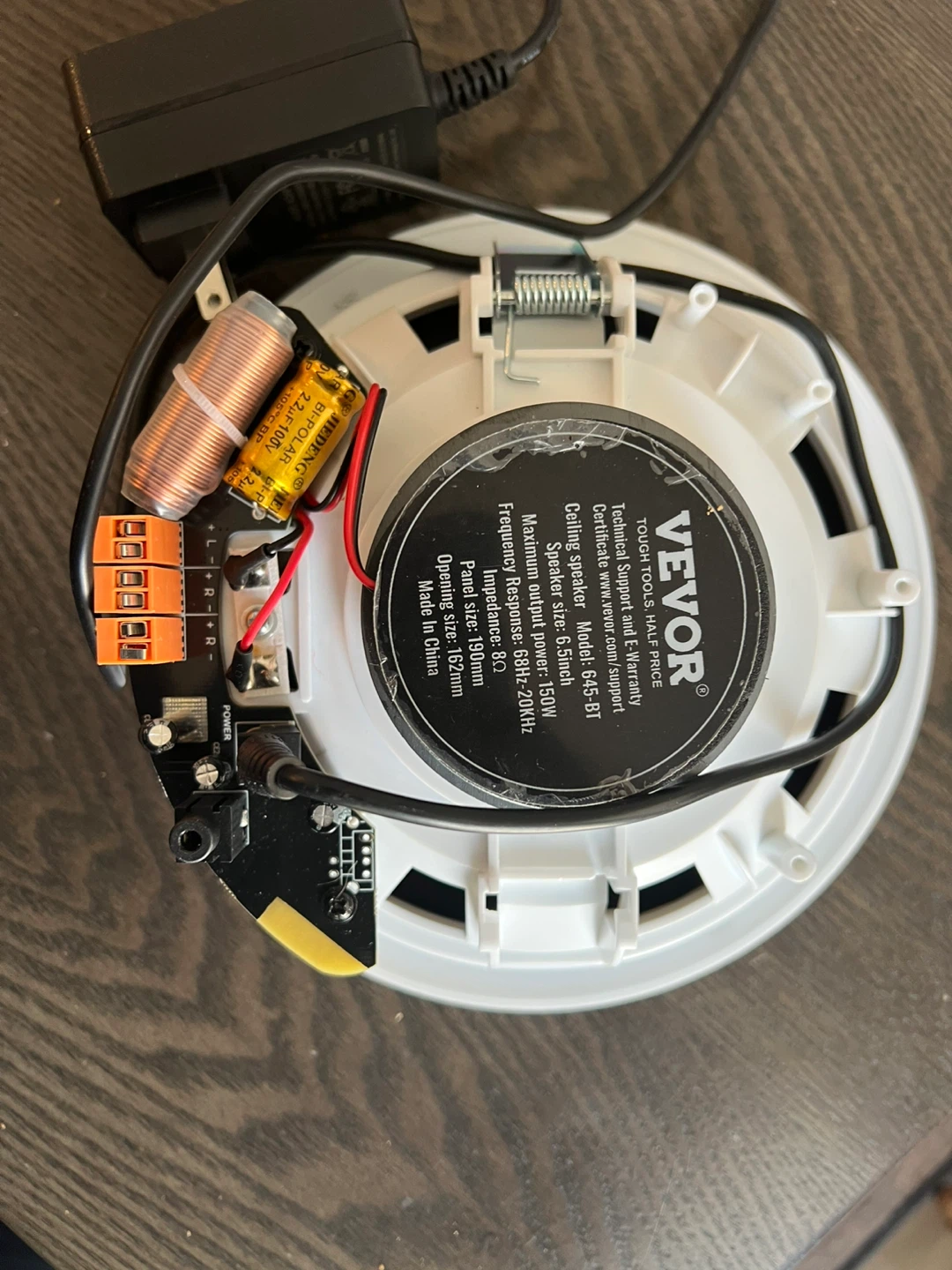VEVOR 6.5" Ceiling Speaker - Like New! - photo 5