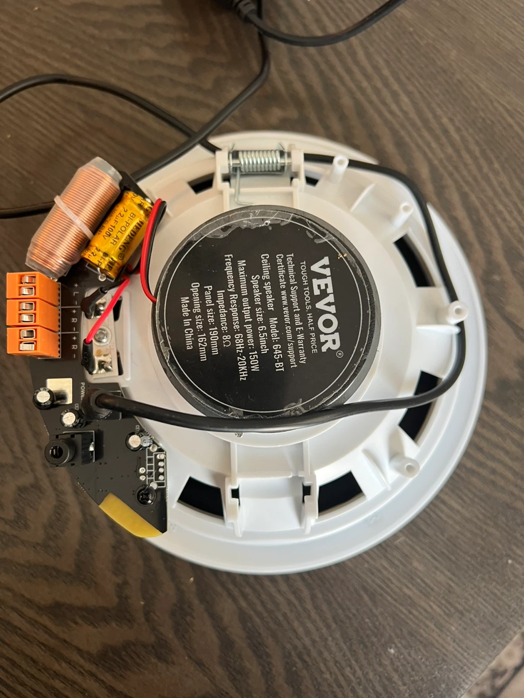 VEVOR 6.5" Ceiling Speaker - Like New! - photo 4