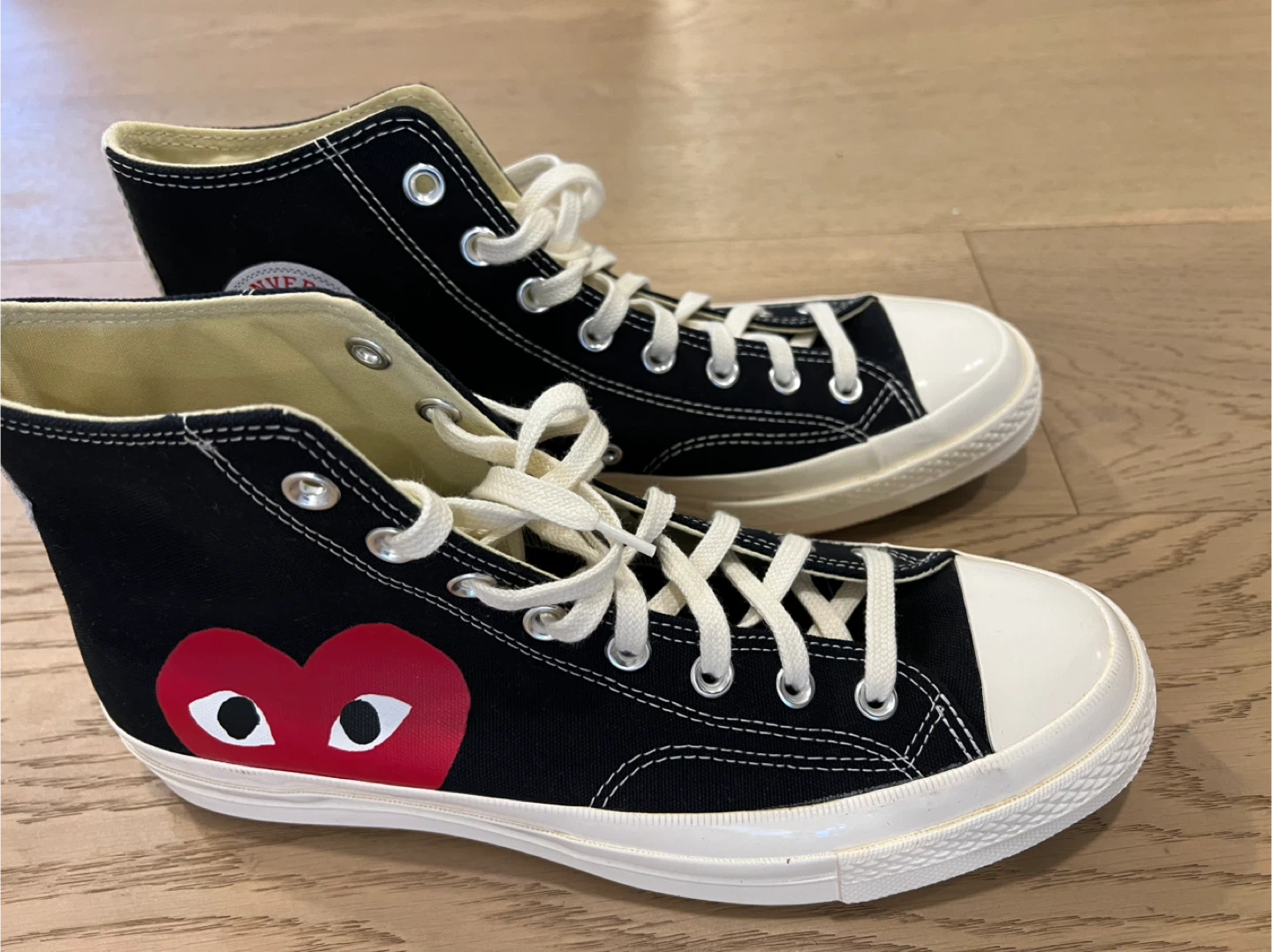 Converse x Comme des Garcons Chuck 70 High Black - Size M10/W12
