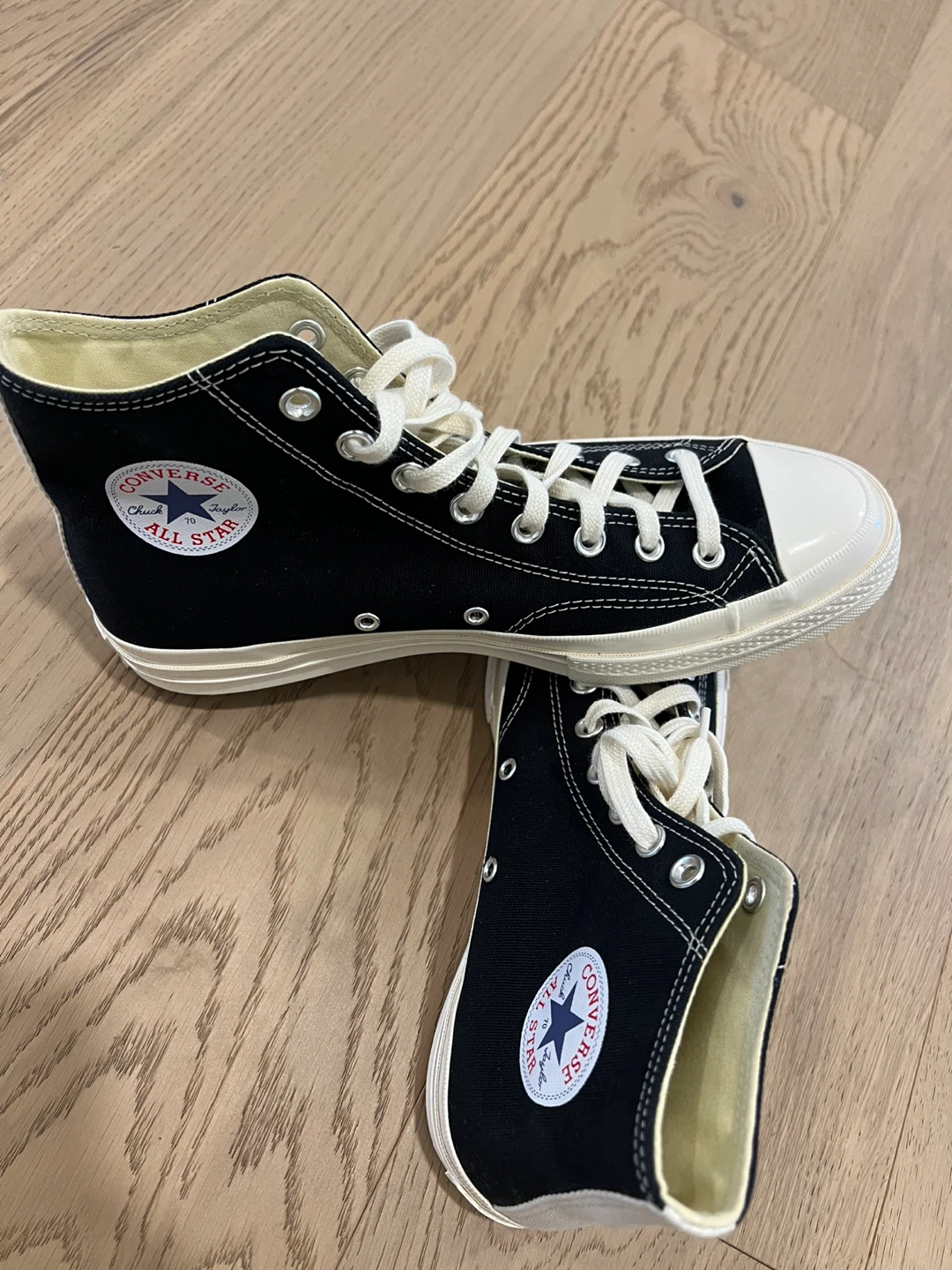 Converse x Comme des Garcons Chuck 70 High Black - Size M10/W12 - photo 3