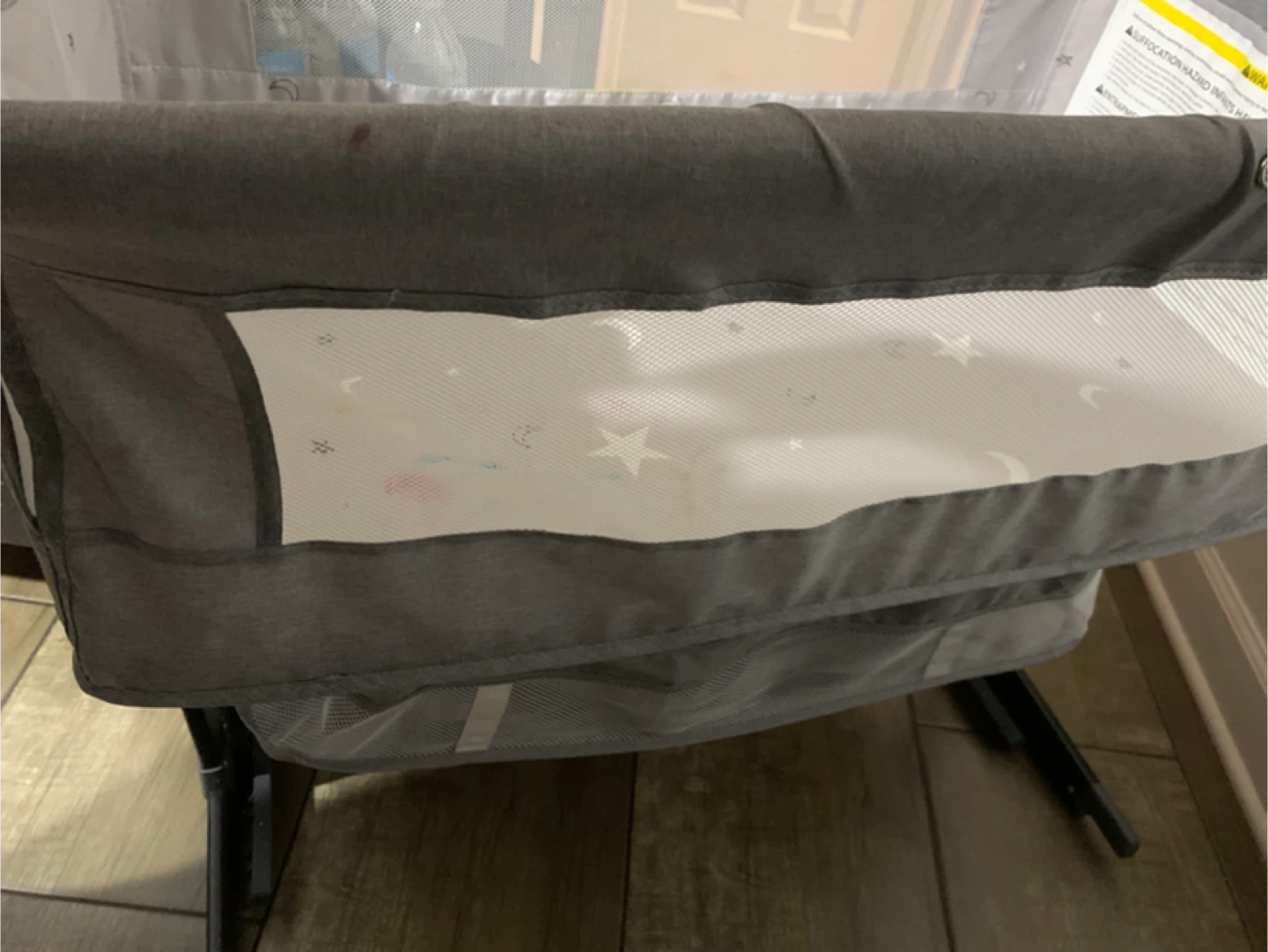 Grey Baby Bassinet - Used - photo 3