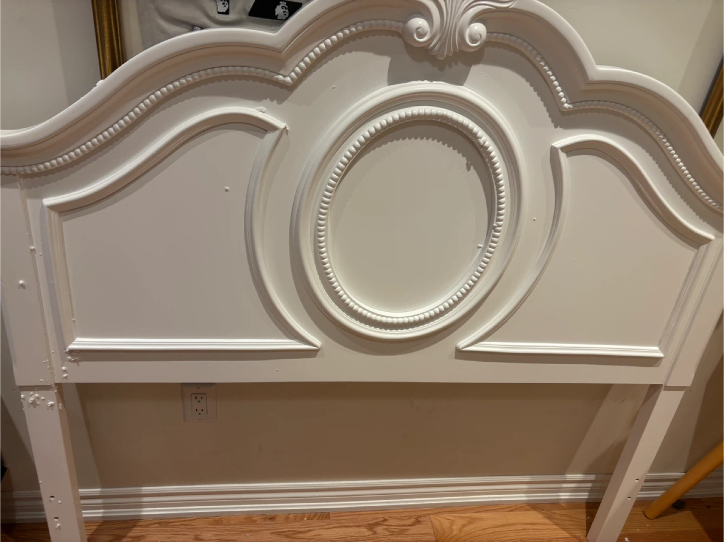 Antique White Headboard - Full/Double - photo 2