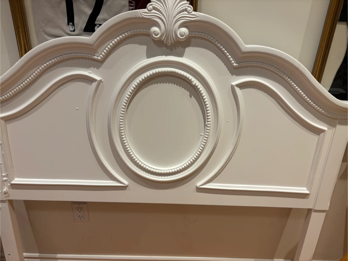 Antique White Headboard - Full/Double - photo 3